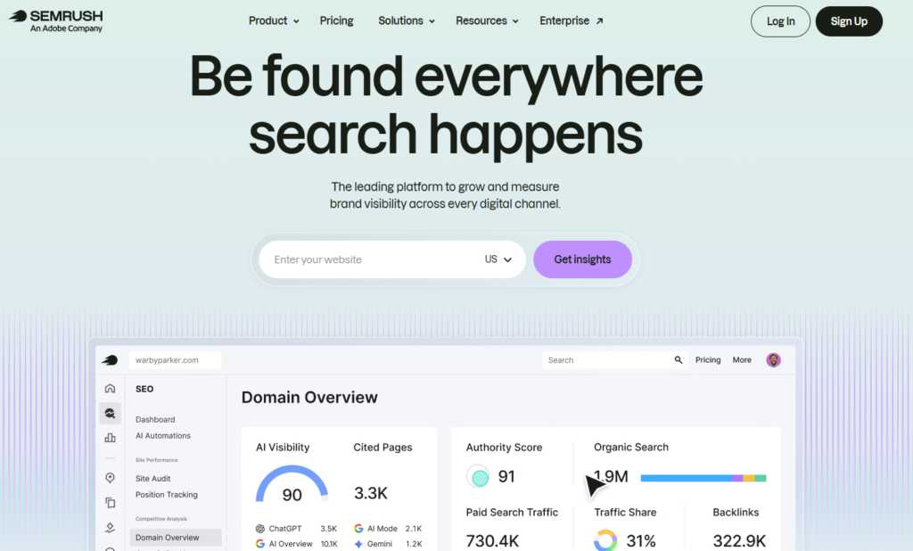 Semrush for All-in-One Link Prospecting and Outreach